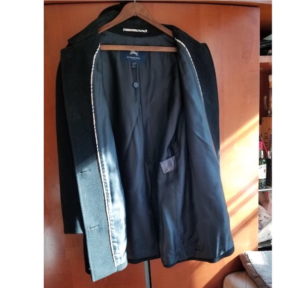 SALE !!!!Burberry wool &Cashmere PeaCoat - Picture 5 of 8